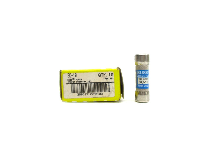 BUSSMANN SC-10 600VAC 10A (PKG OF 10) NSMP