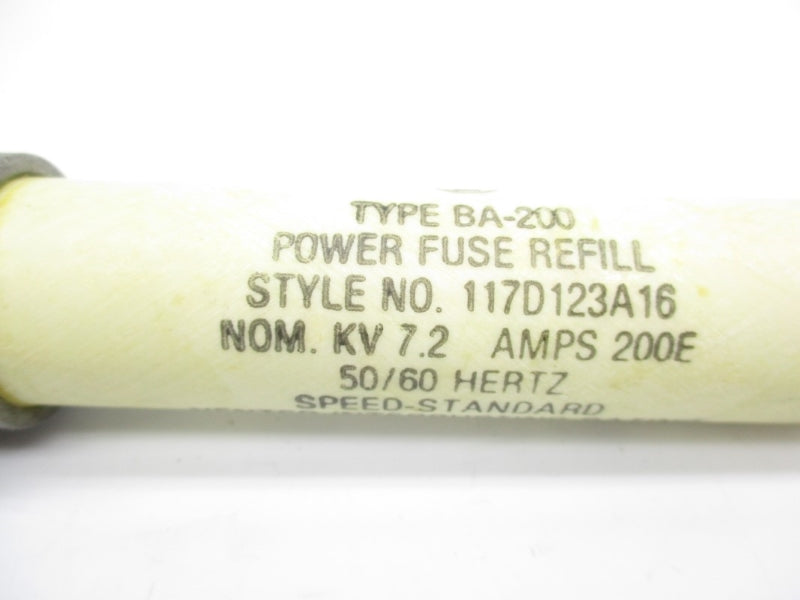 WESTINGHOUSE BA-200 117D123A16 7.2KV 200A NSNP