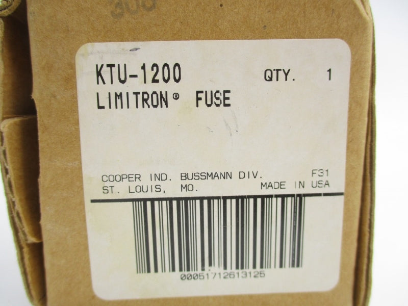 LIMITRON KTU-1200 600VAC 1200A NSFS