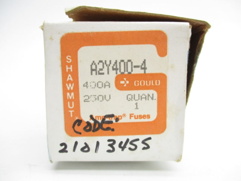 GOULD SHAWMUT A2Y400-4 250VAC 400A NSMP