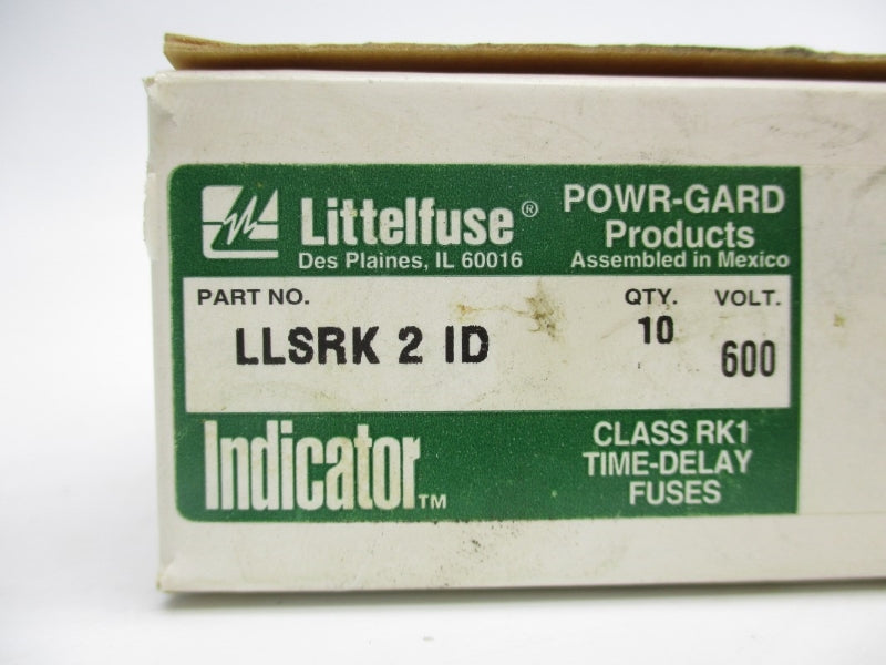 LITTELFUSE LLSRK2ID 75-600VAC 2A (PKG OF 10) NSMP