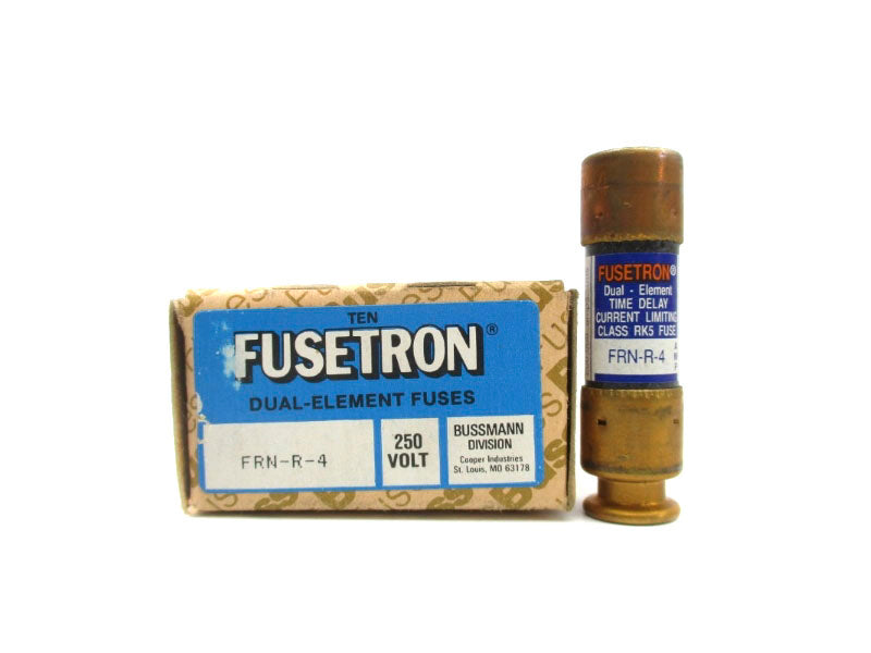 BUSSMANN FRN-R-4 250VAC 4A (PKG OF 10) (BR/BL)NSMP