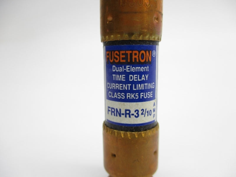 BUSSMANN FRN-R-3-2/10 250VAC 3-2/10A (PKG OF 10) (WH/BL) NSMP