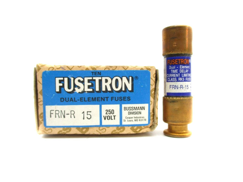 BUSSMANN FRN-R15 250VAC 15A (PKG OF 10) (BR/BL) NSMP
