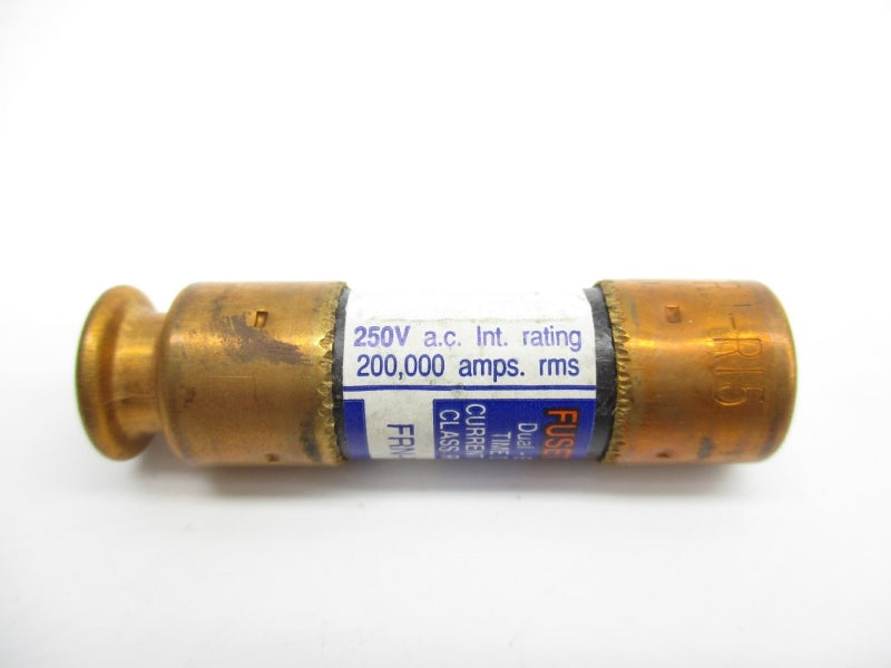 BUSSMANN FRN-R15 250VAC 15A (PKG OF 10) (BR/BL) NSMP