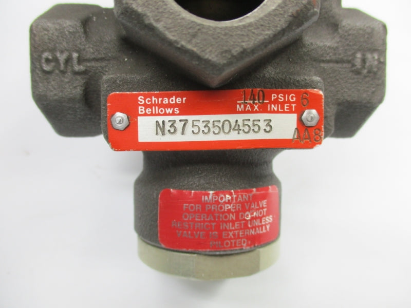 SCHRADER BELLOWS N3753504553 110/120V 140PSI NSNP