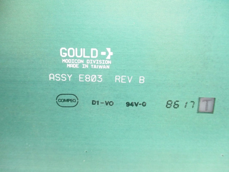 GOULD E803 REV. B NSNP