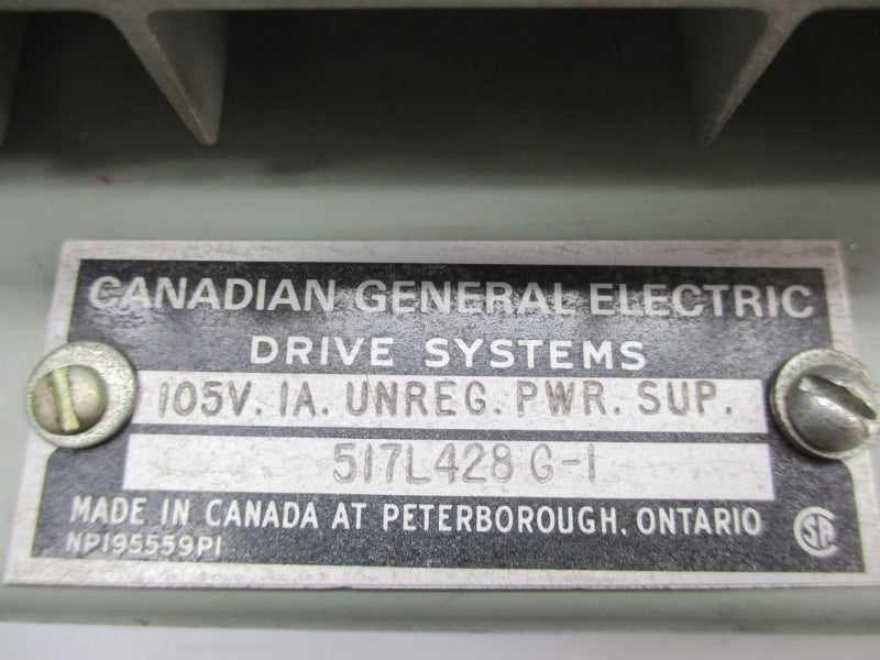 GENERAL ELECTRIC 517L428G-1 105V 1A UNMP