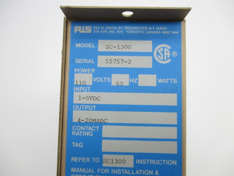 RIS SC-1300 110V NSNP