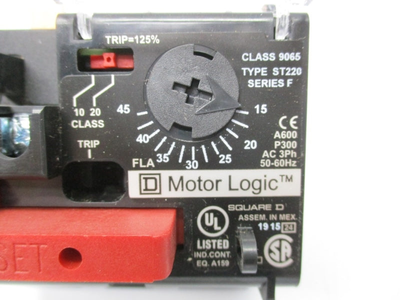 SQUARE D 9065ST220 SER. F 15-45A NSNP