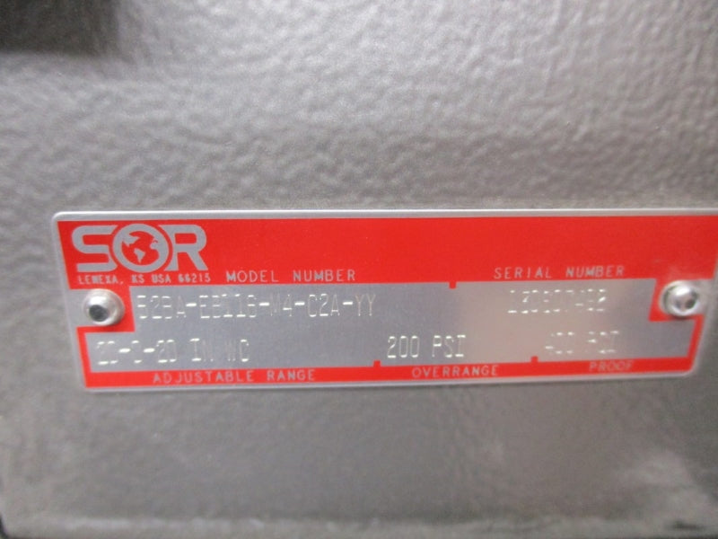 SOR 52BA-EB116-M4-C2A-YY 400PSI NSNP