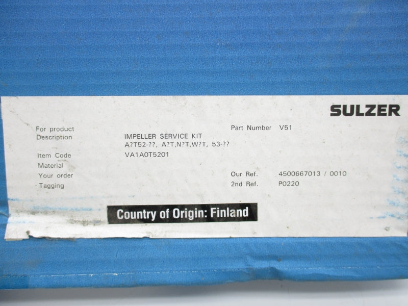 SULZER V51 NSFS