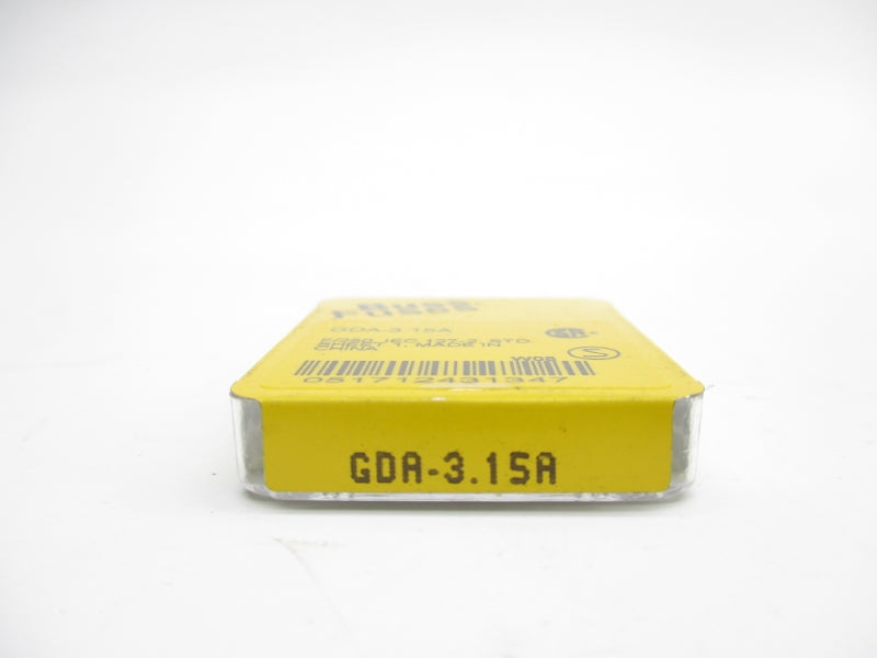 BUSSMANN GDA-3.15A 250V 3.15A (PKG OF 50) NSMP