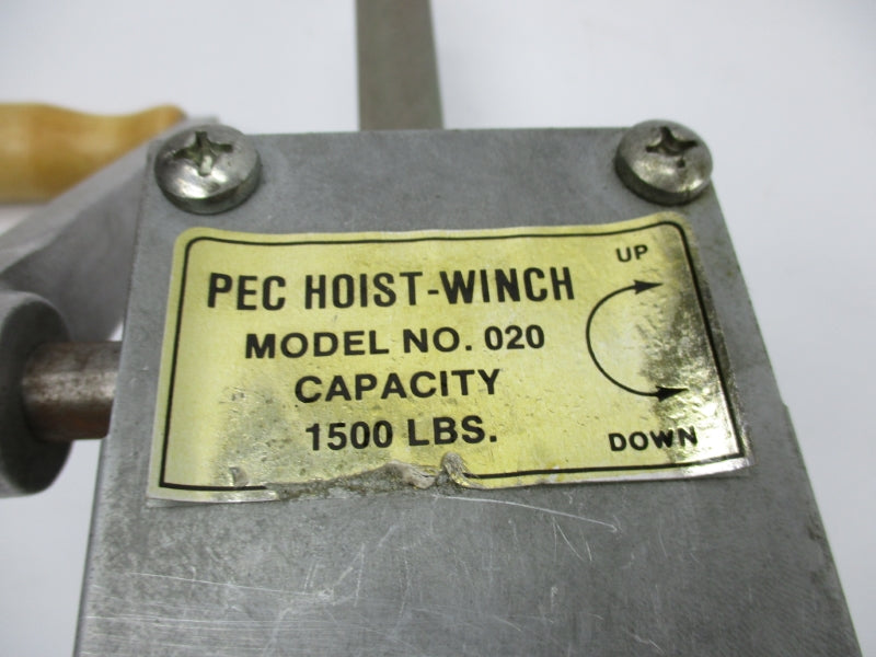 PEC 020 1500LBS UNMP