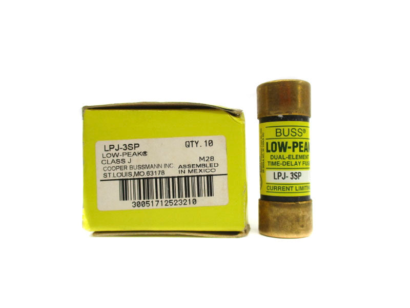 BUSSMANN LPJ-3SP 600VAC 3A (PKG OF 10) NSMP