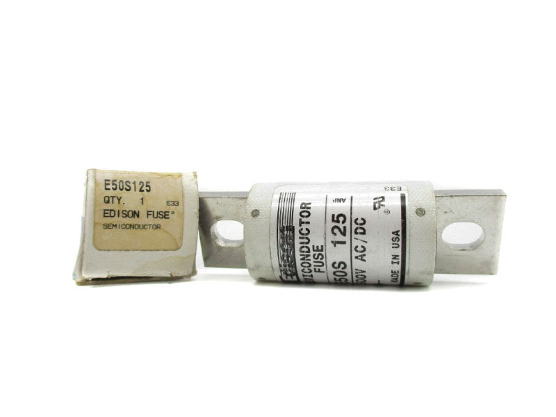 EDISON E50S125 500VAC/DC 125A NSMP