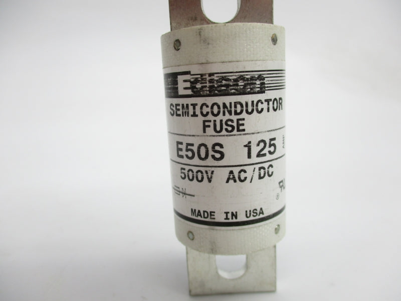 EDISON E50S125 500VAC/DC 125A NSMP