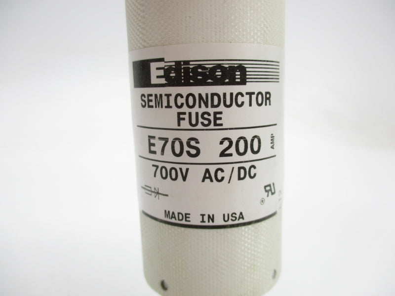 EDISON E70S200 700VAC/DC 200A (WHITE) NSMP