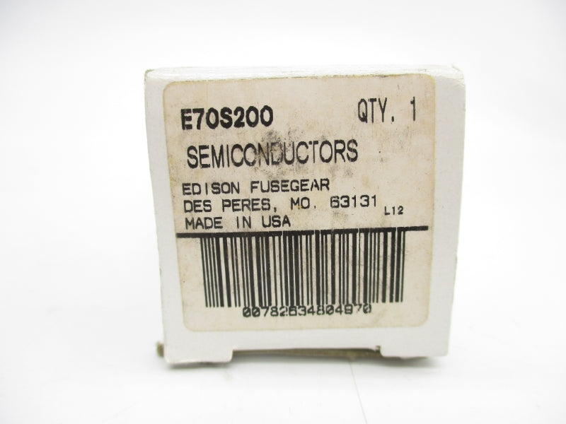 EDISON E70S200 700VAC/DC 200A (WHITE) NSMP