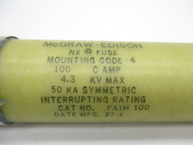 BUSSMANN FA1H100 4.3KV 100A NSMP