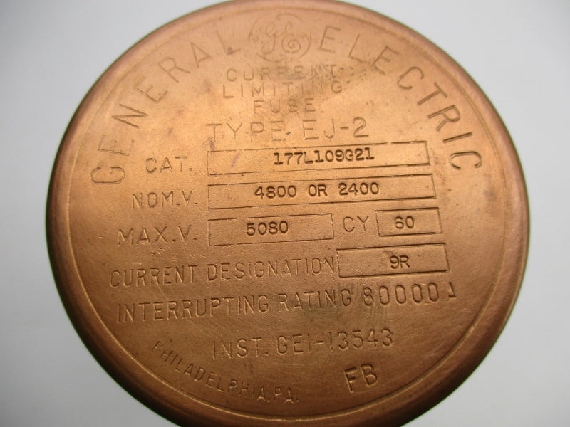 GENERAL ELECTRIC 177L109G21 EJ-2 5080VAC NSNP