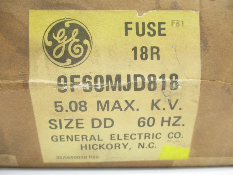 GENERAL ELECTRIC 9F60MJD818 5.08KV 18R NSFS