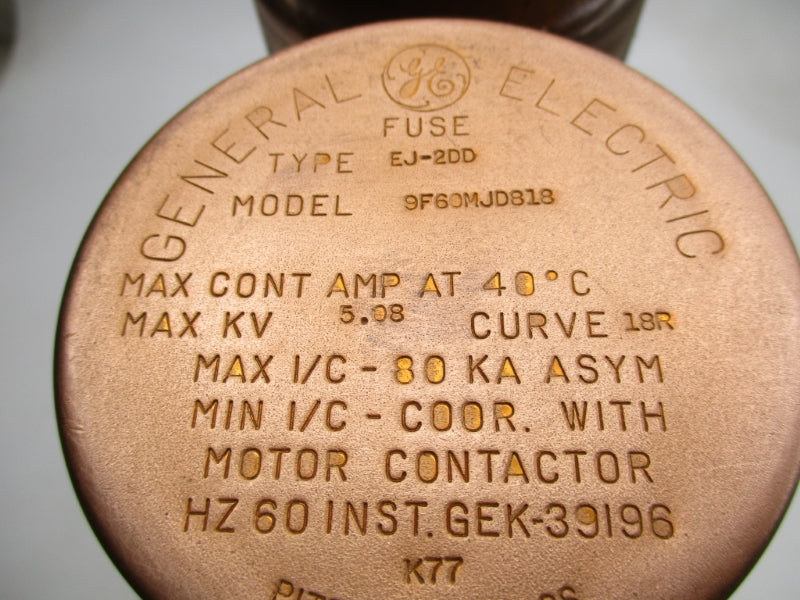 GENERAL ELECTRIC 9F60MJD818 5.08KV 18R NSMP