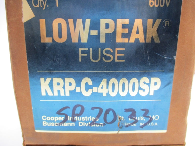 BUSSMANN KRP-C-4000SP 600V 4000A NSFS