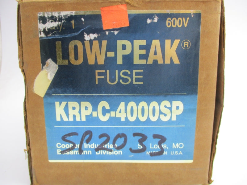 BUSSMANN KRP-C-4000SP 600VAC 4000A NSMP