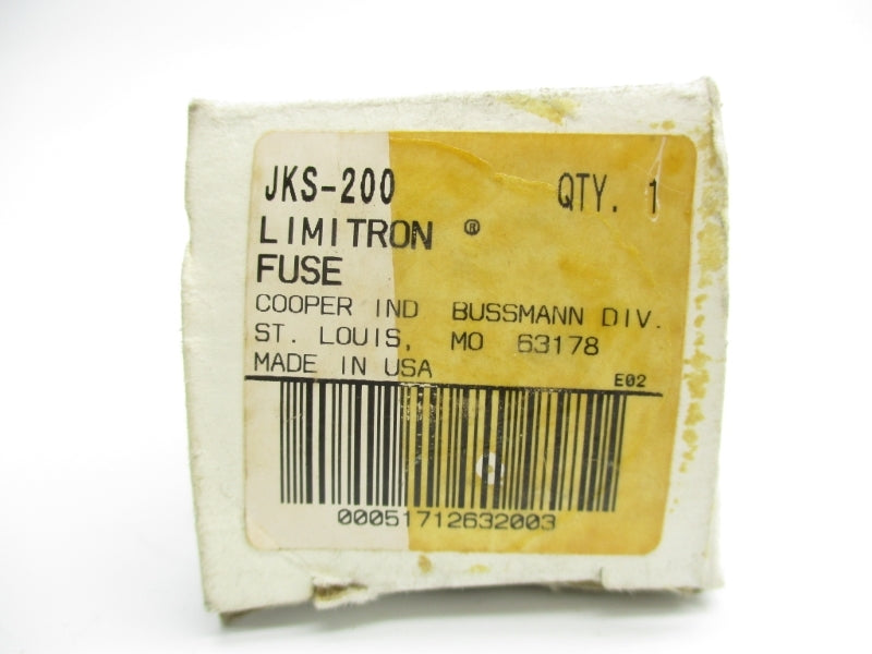 BUSSMANN JKS-200 600VAC 200A (WH/PK) NSMP