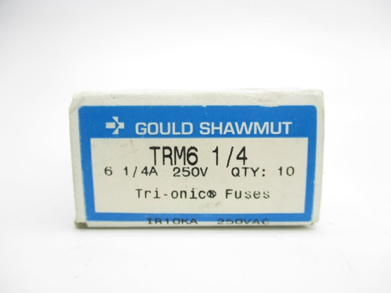 GOULD SHAWMUT TRM6-1/4 250VAC 6-1/4A (PKG OF 100) NSMP