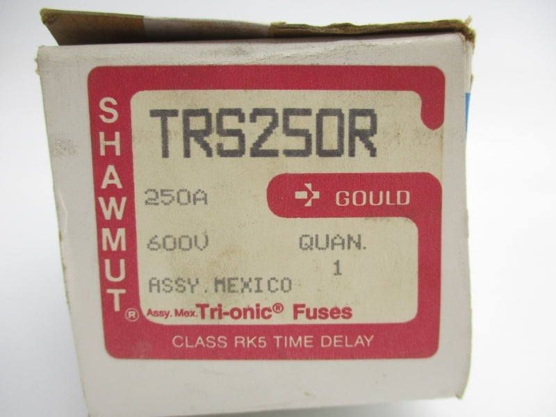 GOULD SHAWMUT TRS250R 600VAC 250A (WH/PK) NSMP