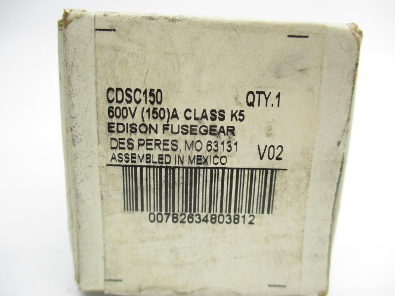 EDISON CDSC150 600VAC 150A NSMP