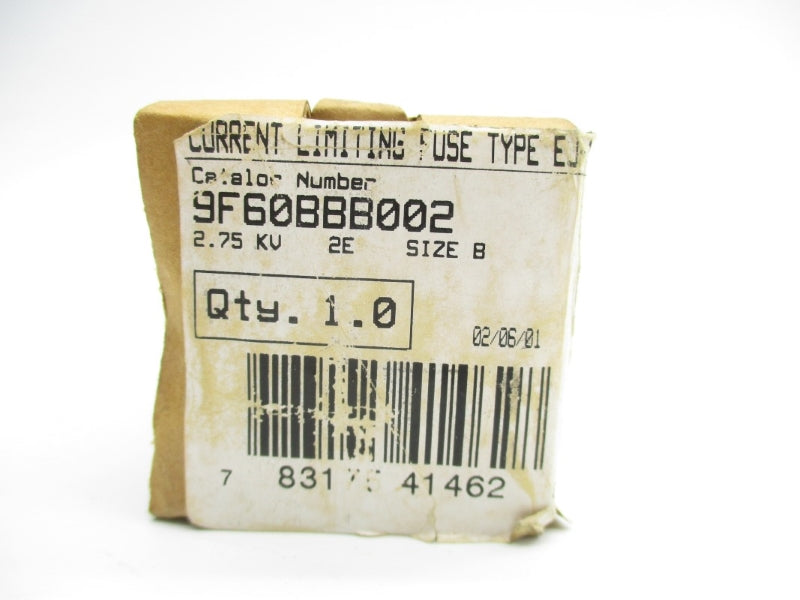 GENERAL ELECTRIC 9F60BBB002 2.75KV 2EA NSFS