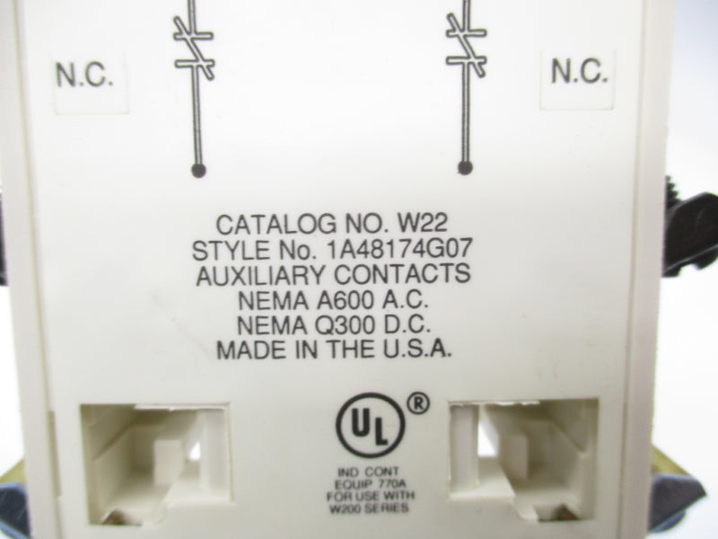 WESTINGHOUSE W22 1A48174G07 NSMP