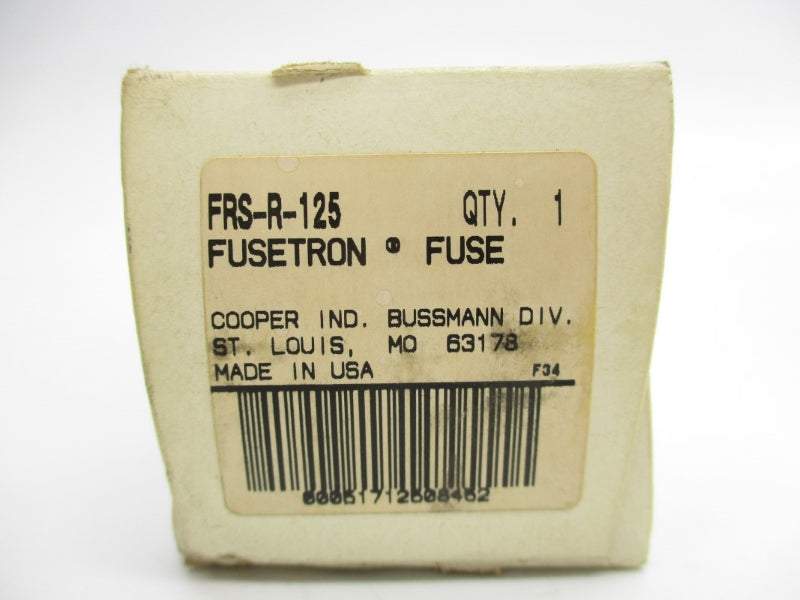 BUSSMANN FRS-R-125 125A (WH) NSFS