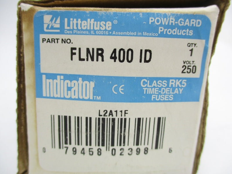 LITTELFUSE FLNR400ID 250VAC 400A NSMP