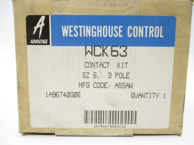 WESTINGHOUSE WCK63 1A96740G06 NSMP