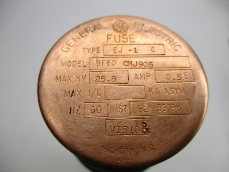 GENERAL ELECTRIC 9F60CMJ905 25.8KV 0.5EA NSMP