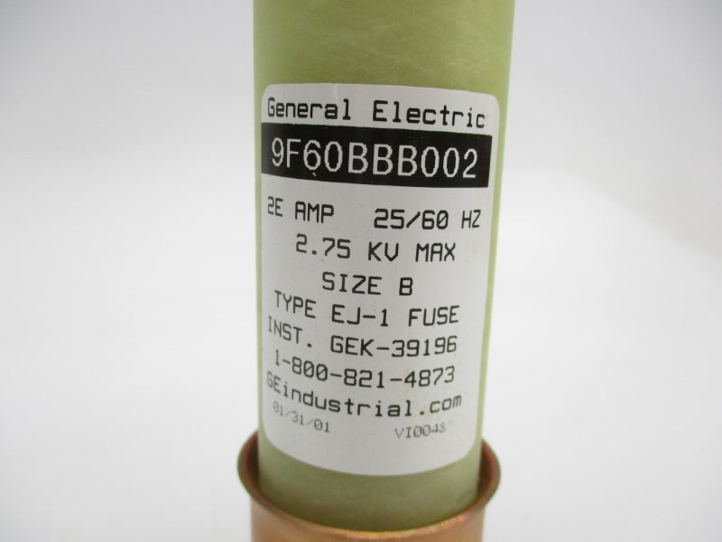 GENERAL ELECTRIC 9F60BBB002 2.75KV 2EA NSMP