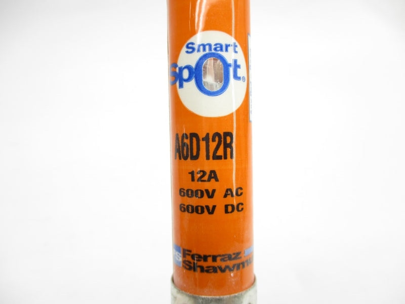 FERRAZ SHAWMUT A6D12R 600VAC/DC 12A (PKG OF 10) NSMP