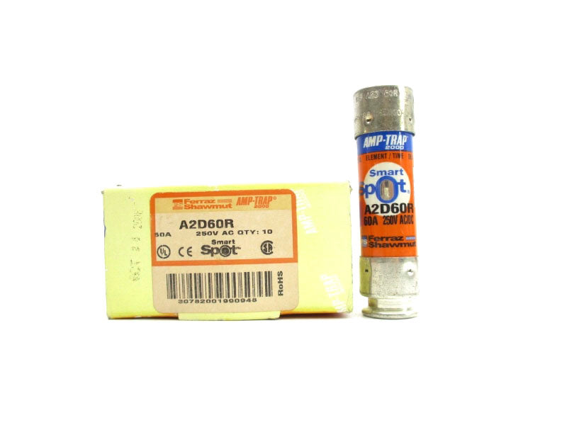 FERRAZ SHAWMUT A2D60R 250VAC/DC 60A (PKG OF 10) NSMP