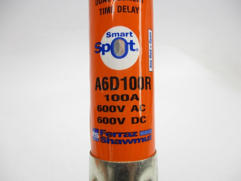 FERRAZ SHAWMUT A6D100R 600VAC/DC 100A (PKG OF 5) (OR/OR) NSMP