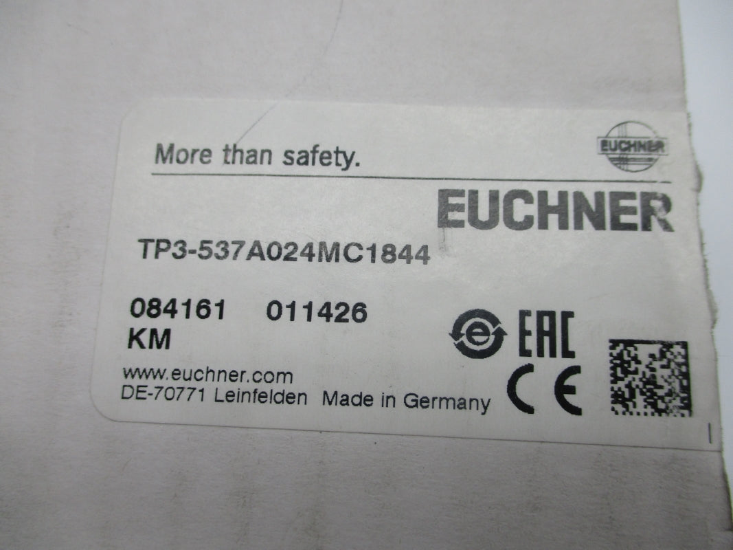 EUCHNER TP3-537A024MCI844 084161 24VAC/DC 4A NSMP