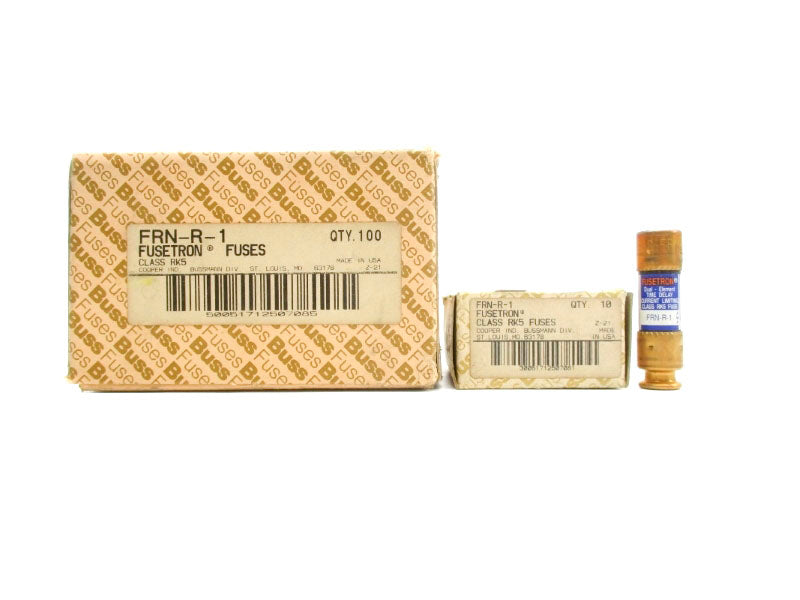 BUSSMANN FRN-R-1 250VAC 1A (PKG OF 100) NSMP