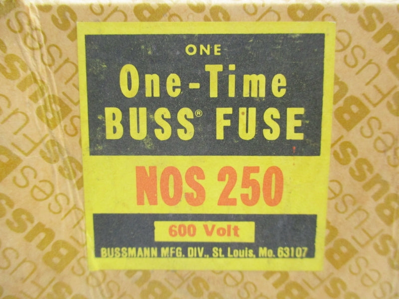 BUSSMANN NOS250 600V 250A NSFS