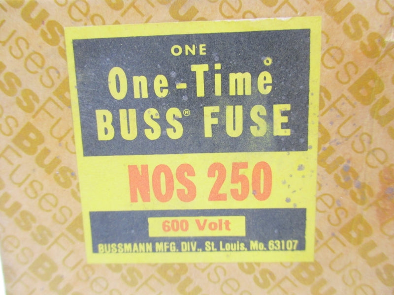 BUSSMANN NOS250 600V 250A NSMP