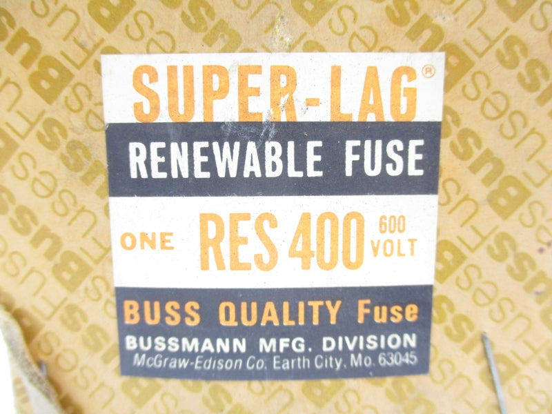 BUSSMANN RES400 600VAC 400A NSMP