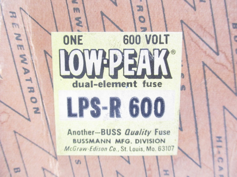 BUSSMANN LPS-R-600 600VAC 600A NSMP