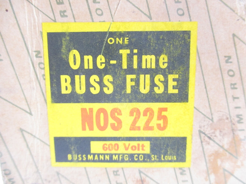 BUSSMANN NOS225 600V 225A NSFS
